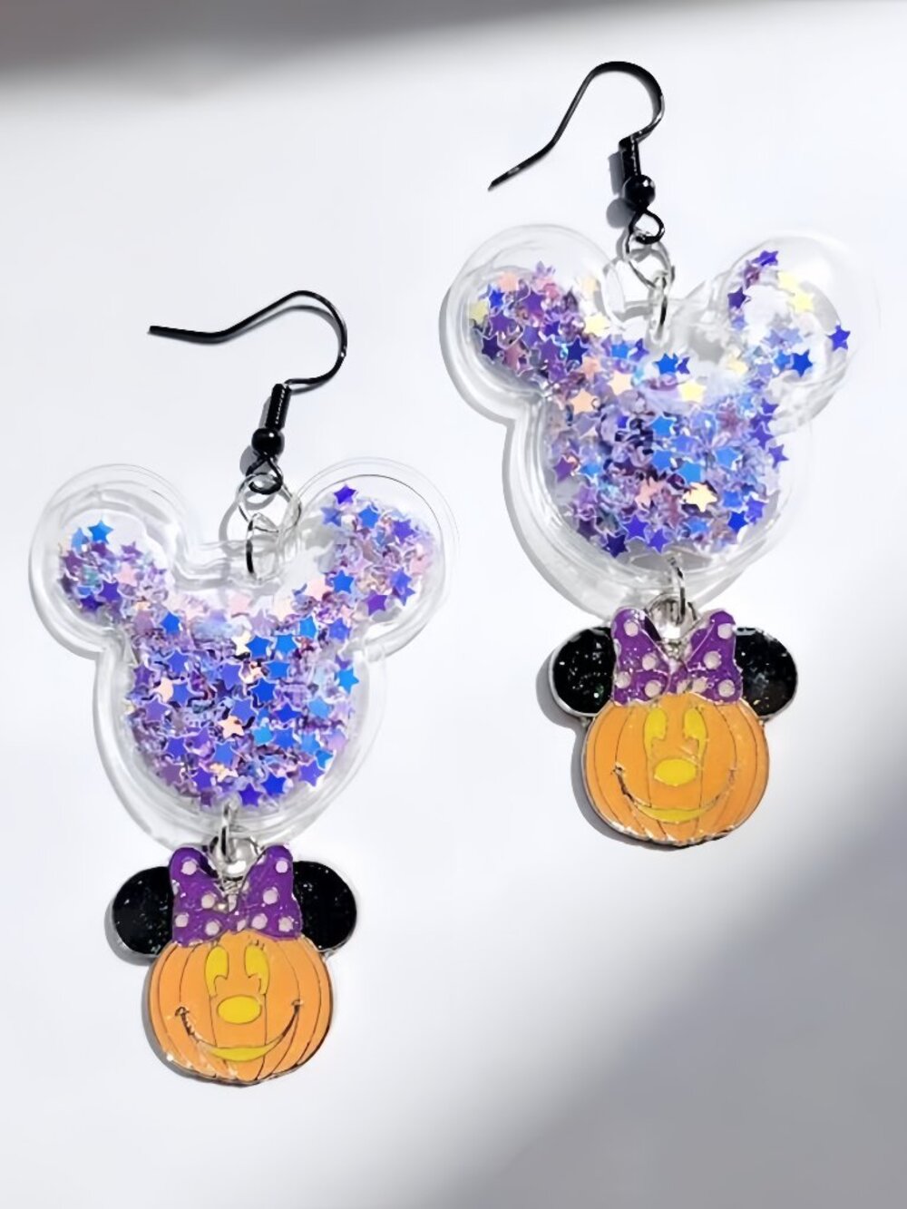 boo season Minne pumpkin earrings